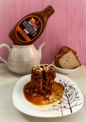 A picture of 10 min instant choco mini cake.