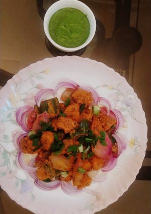 A picture of Soya Tikka Chaap.