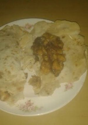 Una foto de Panqueques dulces con banana