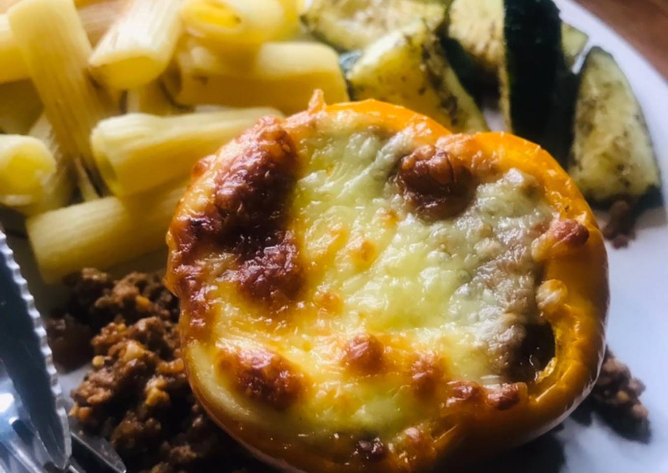 Stuffed bell peppers 🫑