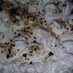 A picture of Unibic buiscuit cake.