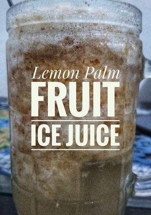 Foto resep Es Lemon Kurma