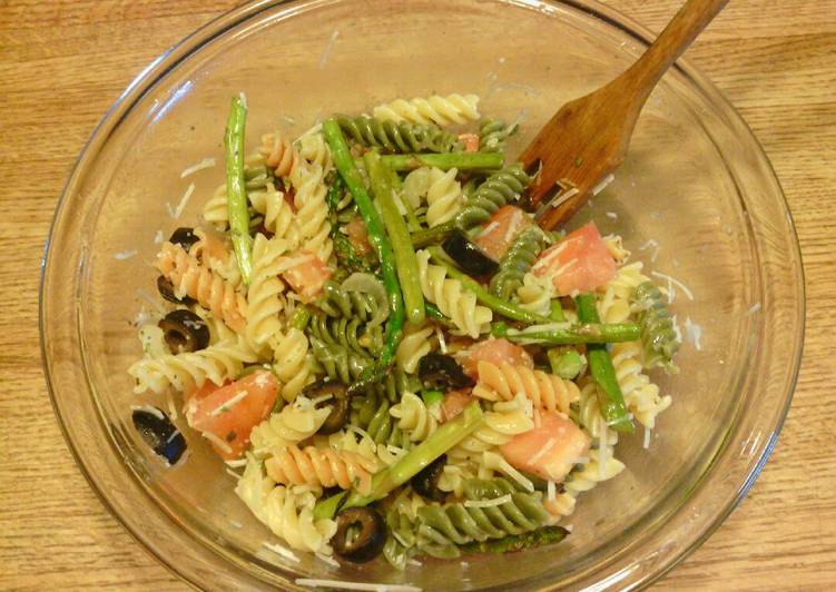 Steps to Prepare Quick Garden Rotini and Veggie Salad