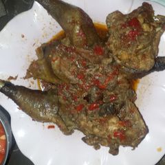 A picture of Pepper soup din zabo.