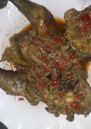 A picture of Pepper soup din zabo.
