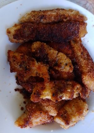 Una foto de Filet de tilapia empanizado