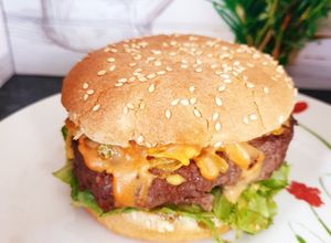 Une photo de Burger simplissime 😋 #septembre #airfryer