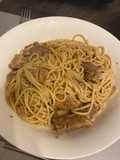 Ψαρονέφρι με σπαγγέτι protein 🍝