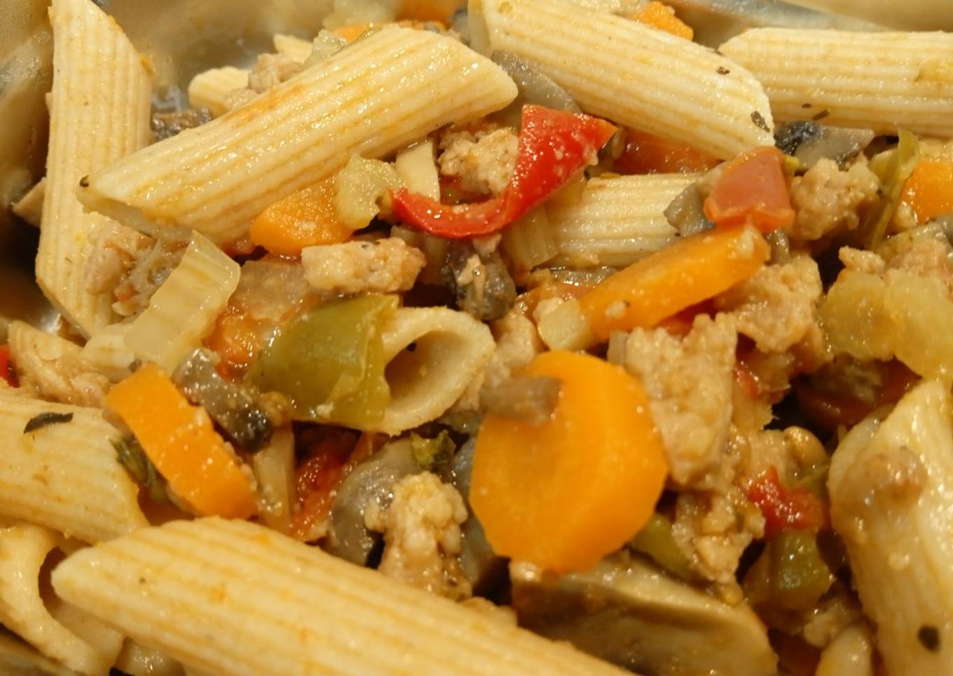 Macarrones veganos