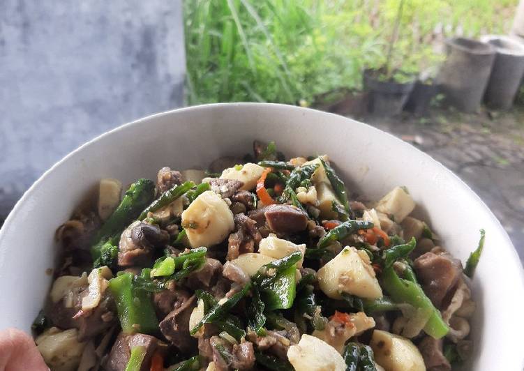 Resep Oseng ati rempela sayur brokoli Lezat