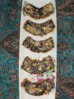 عکسی از دستور اسلایس خرما