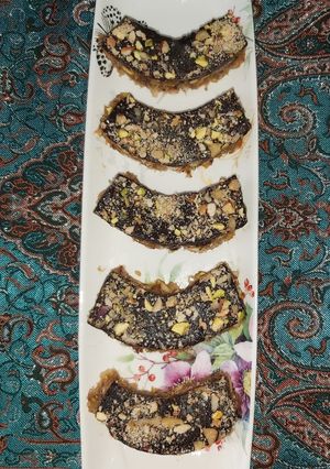 عکسی از دستور اسلایس خرما