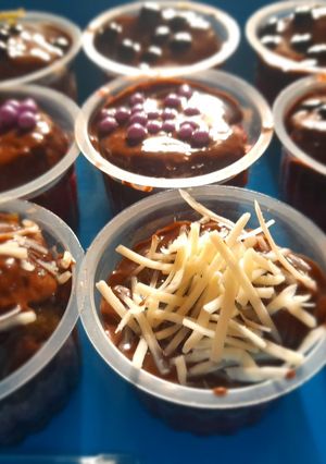 Foto resep Bolu kukus topping lumer