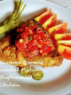 Foto resep Gurame Goreng Sambal Matah Simpel