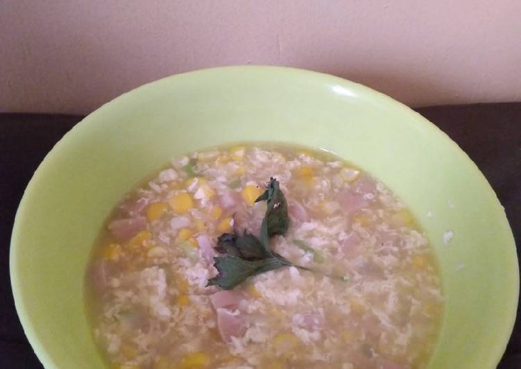 Sup Jagung Sosis