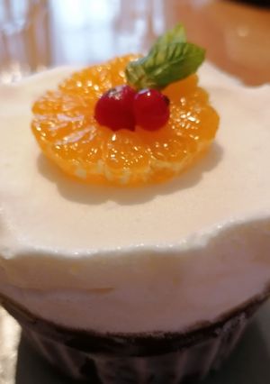Une photo de Soufflés glacés aux mandarines