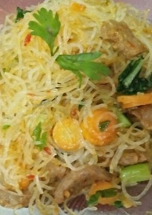 Foto resep Bihun bakso