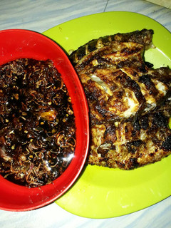 Foto resep Nila bakar sambel kecap peacelope