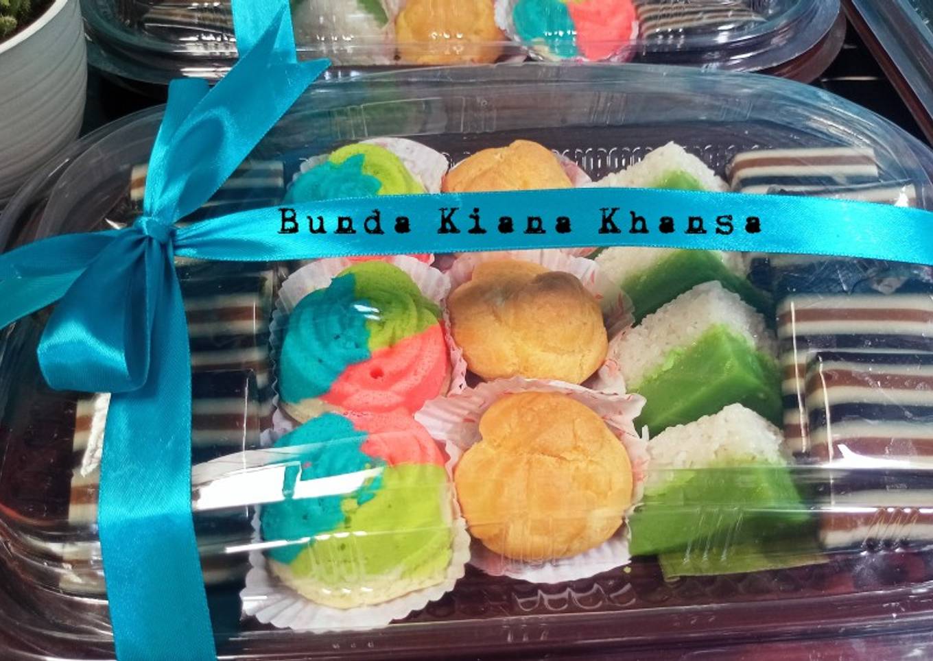 Bolu mawar (isian kue nampan)