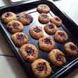Thumbprint Cookies with cheese
