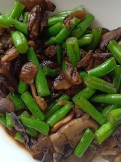 Foto resep Tumis jamur buncis