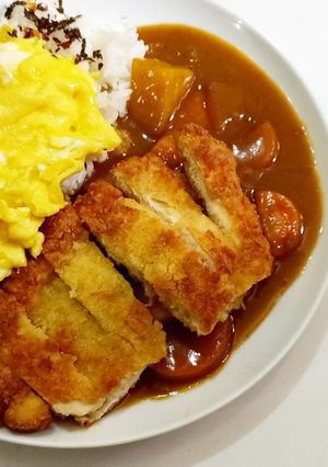 Foto resep Curry Rice with Chicken Katsu