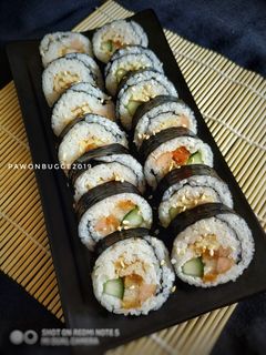 Foto resep 8.20 Kimbab Simple