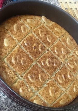 صورة لوصفة هريسة 😋😋