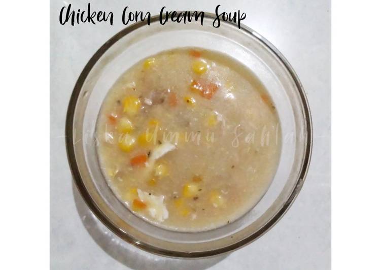 Bagaimana Menyiapkan Chicken Corn Cream Soup Anti Gagal