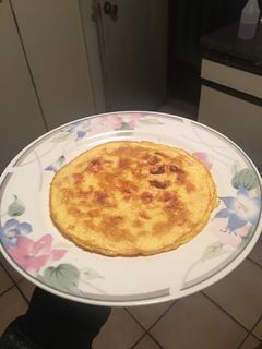 Una foto de Omelette de huevo con jamón