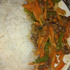 A picture of Tastiest beef and vegetable stir fry.