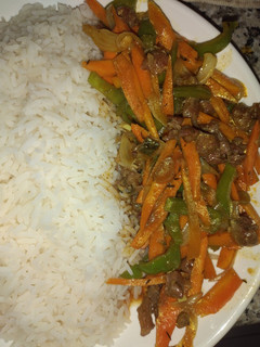 A picture of Tastiest beef and vegetable stir fry.