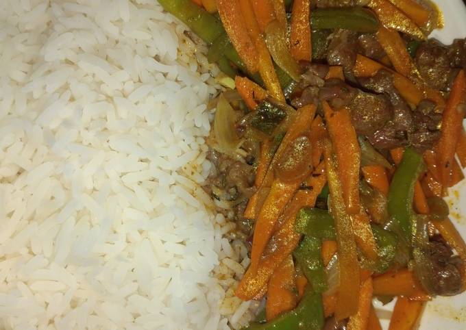 How to Prepare Perfect Tastiest beef and vegetable stir fry