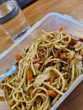 Fideos con verduras (fideos chinos)
