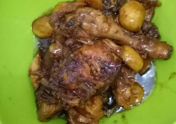 Ayam teriyaki sederhana