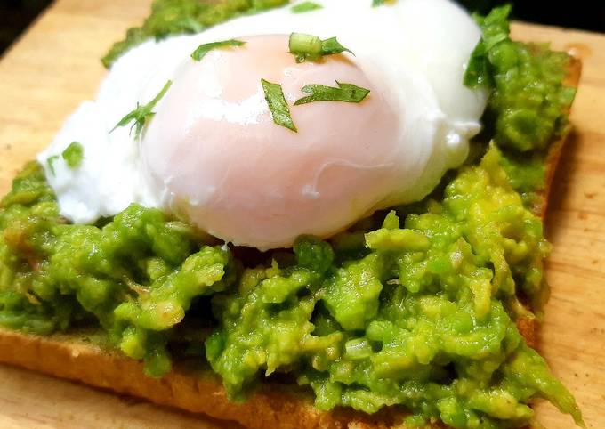 Simple Way to Prepare Super Quick Homemade Avocado and Poached Egg Toast