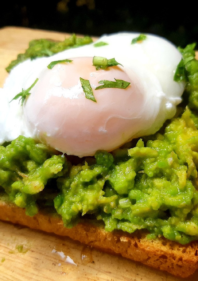 A picture of Avocado and Poached Egg Toast.