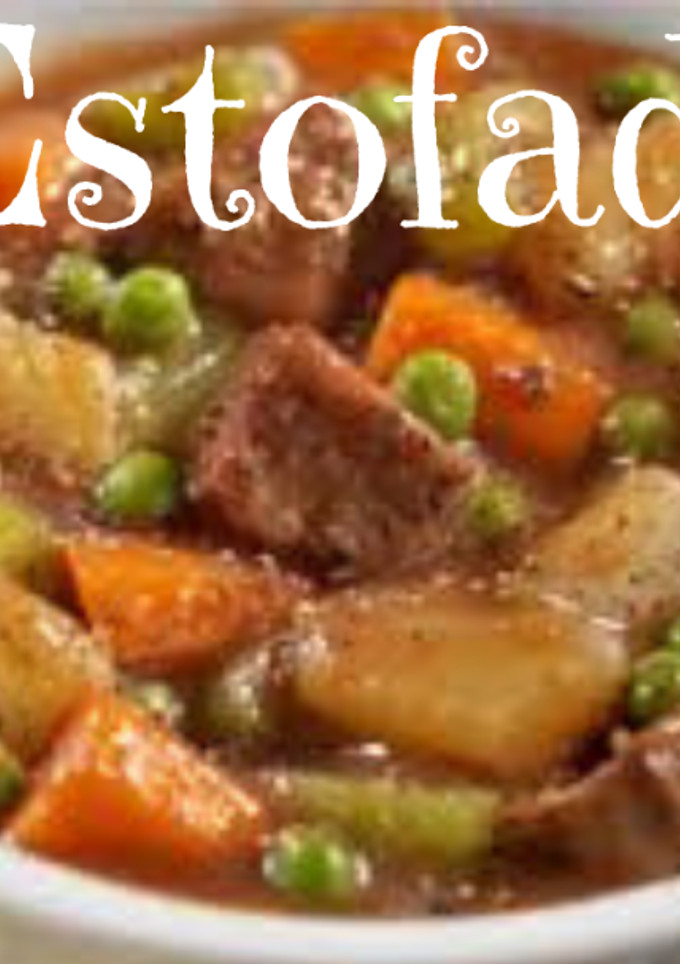 Una foto de Receta estofado de patatas con carne y verduras