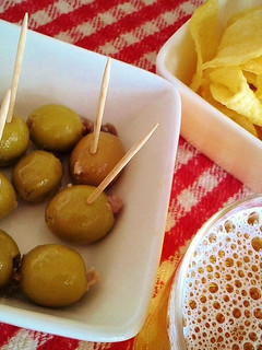 Una foto de Aceitunas rellenas de anchoa