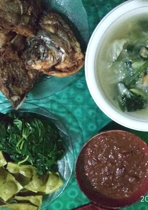 Foto resep Menu makan siang simple bgt