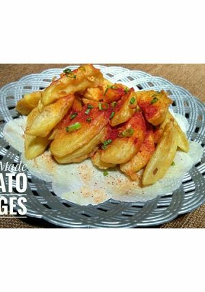 Foto resep Potato wedges simple