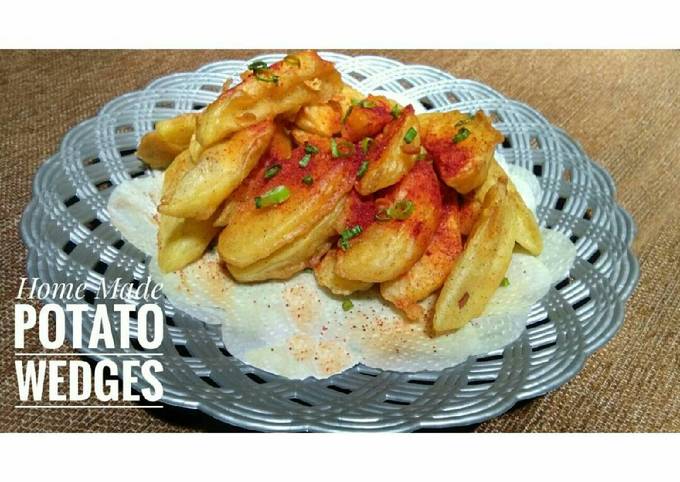 Resep Potato wedges simple, Sempurna
