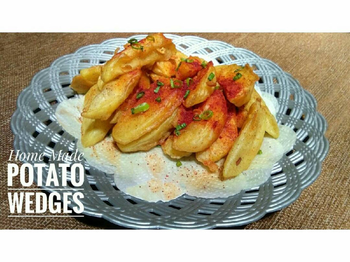 Resep Potato wedges simple, Sempurna