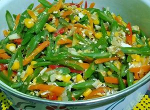 Foto resep Tumis buncis wortel telur with jagung