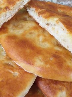 صورة لوصفة مملحات على شكل خبيزات بحشو رااائع