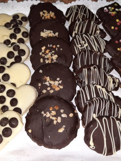 Una foto de Galletas marroquíes sin horno y sin harina muy ricas en 10 minutos