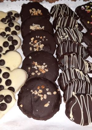 Foto principal de Galletas marroquíes sin horno y sin harina muy ricas en 10 minutos