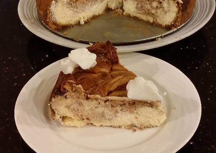 Hazelnut Truffle Swirl Cheesecake