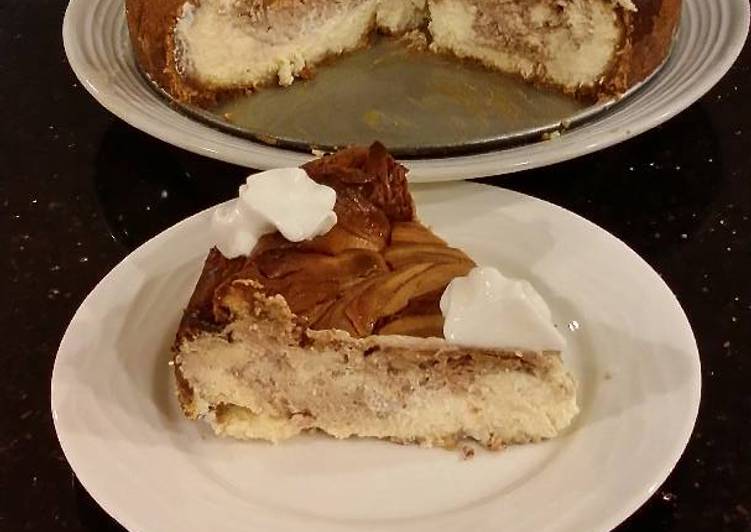 Recipe of Perfect Hazelnut Truffle Swirl Cheesecake