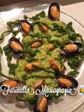 Risotto gourmet con crema di broccolo km zero e cozze 👩‍🍳♥️🦁